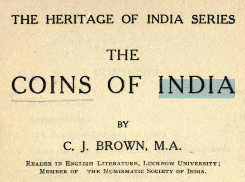 The heritage of India Series