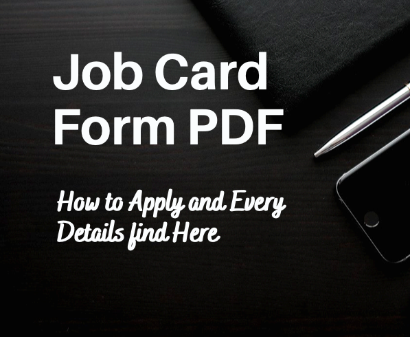 Job Card Form PDF,