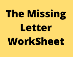 [PDF] The Missing Letter WorkSheet PDF Download in Details