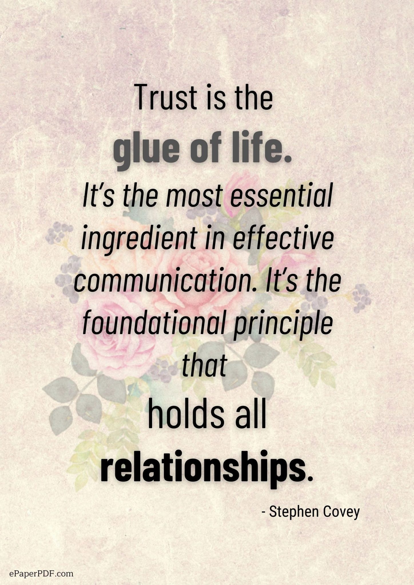 50 Best Trust Quotes of All Time - EpaperPDF