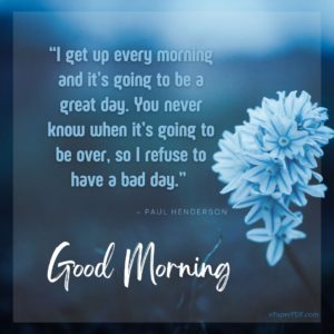 101+ Good Morning Quotes Download in HD – EpaperPDF